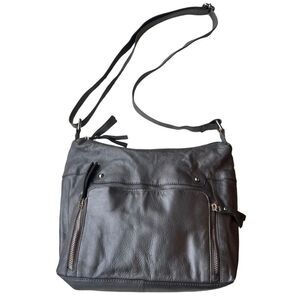 Great American Leatherworks
Purse Dark Gray Leather Shoulder Bag